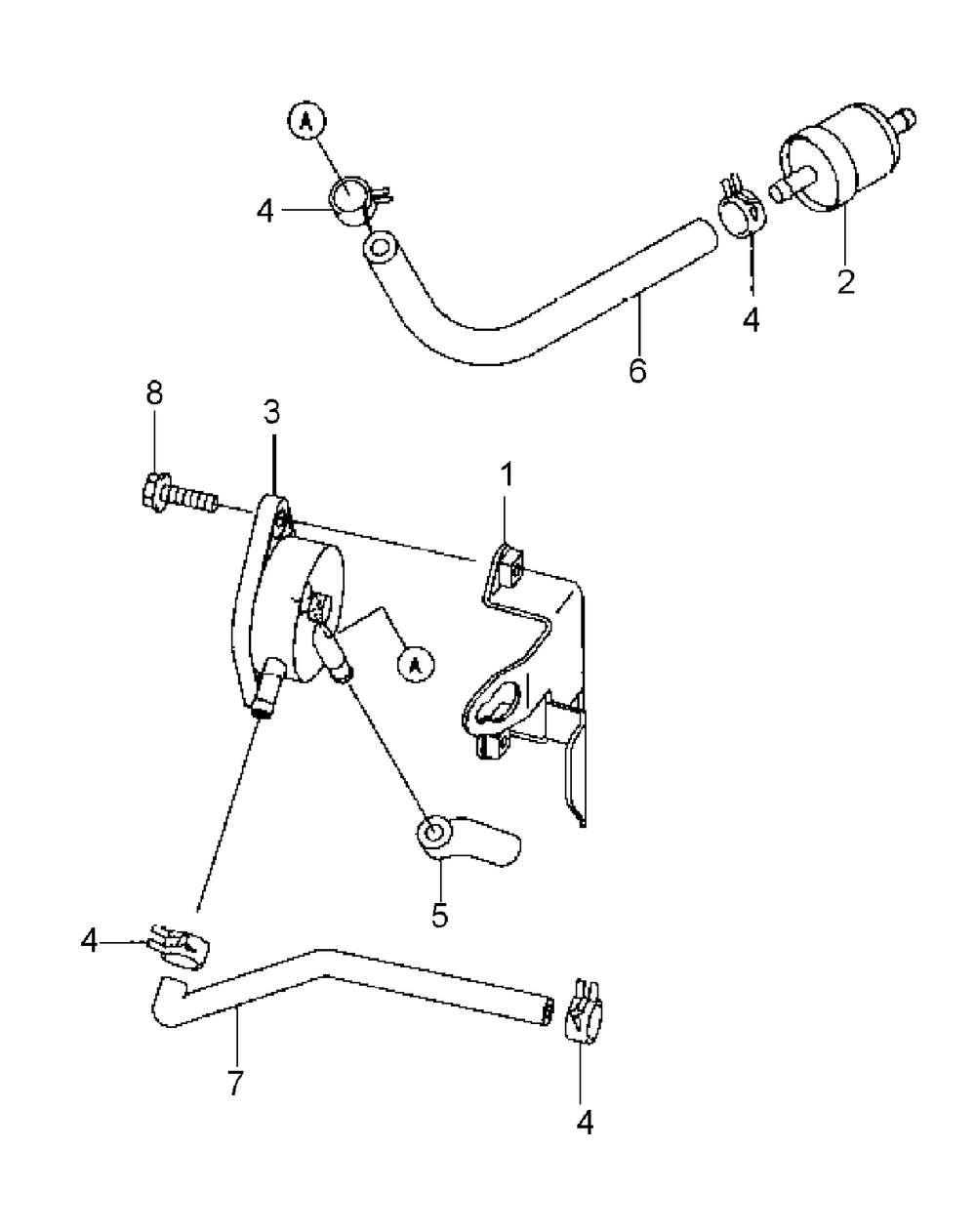 Fh541v-As25 Fuel Valve Diagram and Parts List for HFF1748 55AG5D4V750-WAM Cub Cadet Lawn Mower